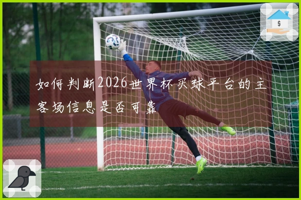 如何判断2026世界杯买球平台的主客场信息是否可靠
